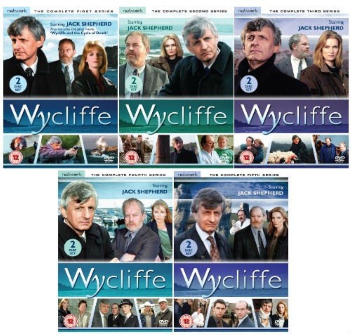 WYCLIFFE Season 1-5 Complete TV Series Collection 1 2 34 5 +Extras