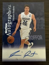 2011 Fleer Retro Jimmer Fredette 1999-2000 Auto Rookie RC Autographics BYU Kings