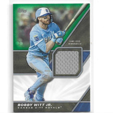 Bobby Witt Jr. #205 Prices | 2026 Topps Real One Relic | Baseball