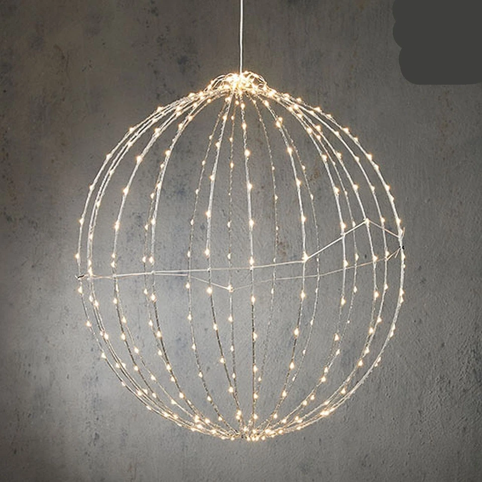 DEKOKUGEL LED in verschiedenen Größen Ø 40/ 50 oder 60 cm in Classic Weiß - Bild 3 von 4