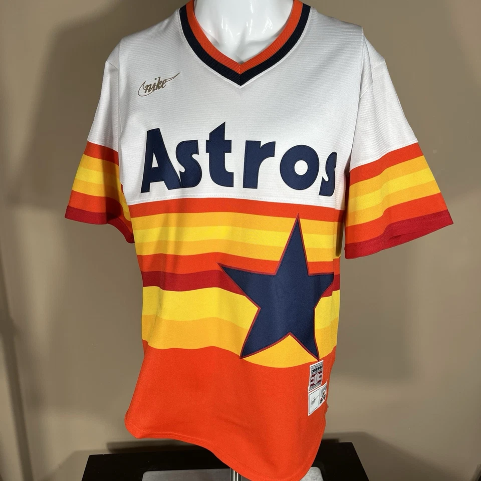 Camiseta Nike Nolan Ryan 34 Houston Astros Pinwheels, talla mediana Foto 2 de 4