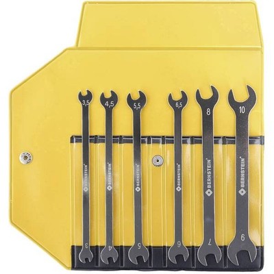 Bernstein Tools for Electronics 6-750 6-Piece Double Fork Wrench Kit 3 -