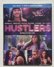 Hustlers Blu-ray/DVD/Digital 2019 Slip Cover NEW Factory Sealed, Free Shipping
