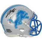 Jahmyr Gibbs Signed Detroit Lions 2024 Mini Helmet Fanatics Authentic COA