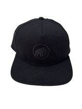 MAMMUT Men's Cotton Cap/ Size M/ Black/ Solid Color/ 1191-00640