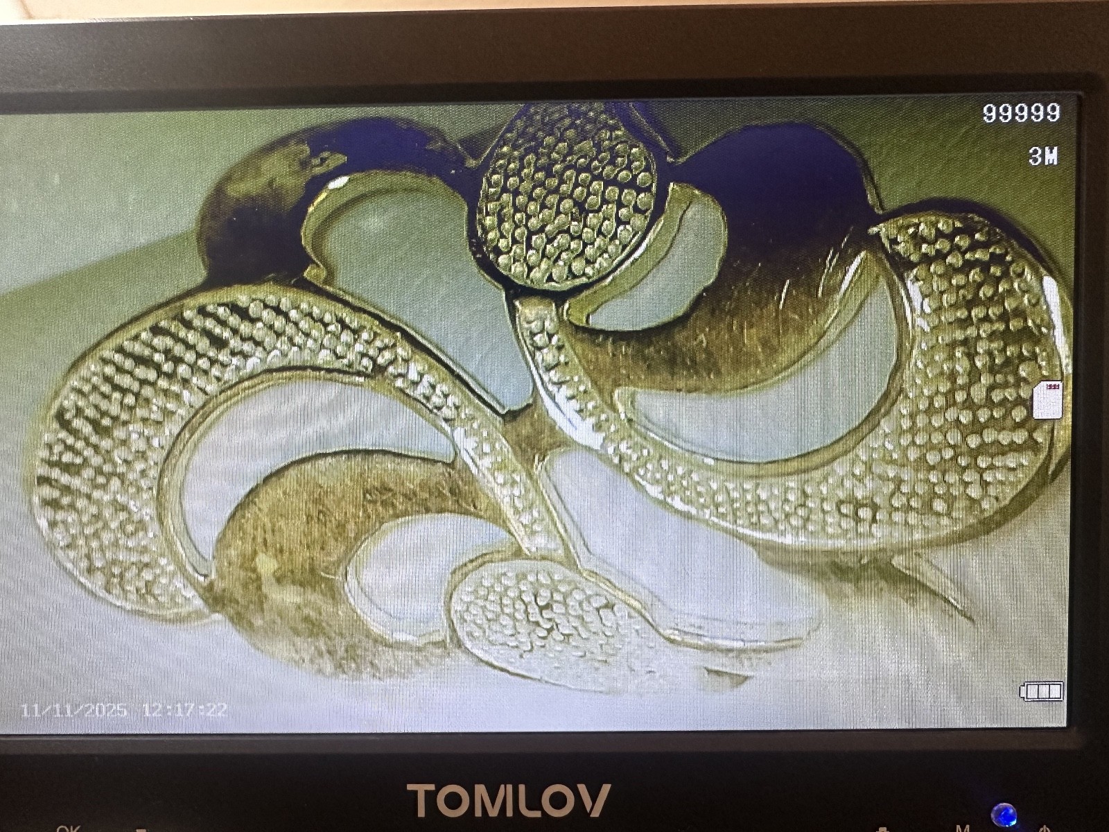 Sterling Silver Modernist Scrollwork Statement Ri… - image 11