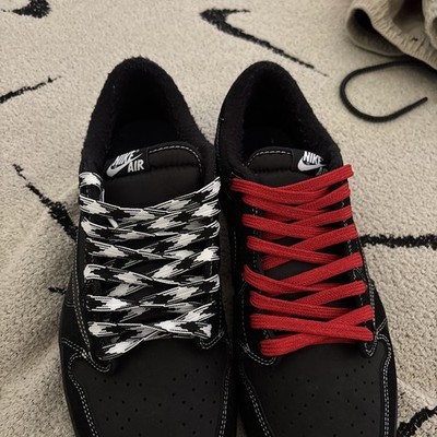 Size 11 (PS) - Jordan 1 OG SP x Travis Scott Low Black Phantom