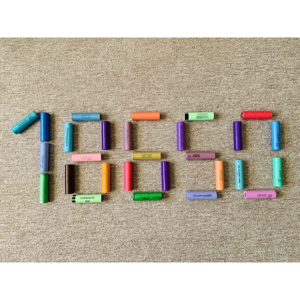 🔋 Rechargeable batteries Job Lot MIX18650 SAMSUNG LG SONY 3.7v 1000-1500 mAh - Image 2 of 4