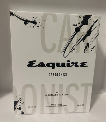 ESQUIRE CARTOONIST BY MICHAEL MALUL  3.4 FL OZ / 100 ML EAU DE PARFUM SPRAY NEW