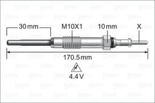 Bougies de préchauffage Opel ANTARA