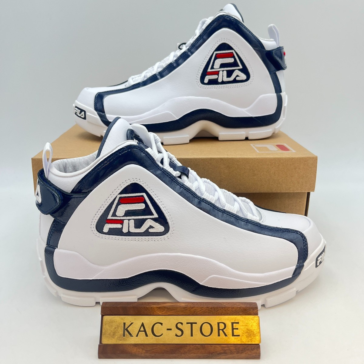 FILA Grant Hill 2 Pure White Peacoat FM0101023100-48 Unisex 