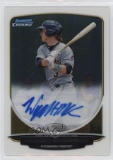 2013 Bowman Chrome Prospects Auto Wyatt Mathisen #BCP-WM Auto 9x7