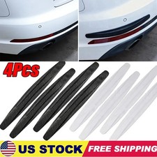 4pcs Car Bumper Protector Strip Guard Corner Protection Strips Scratch Protector