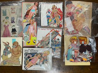 Lot of Vintage Paper Dolls Ruth Newton Little Princess More Cut Sets
