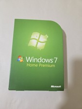 Microsoft Windows 7 Home Premium 32  64-bit Standard Software Operating System