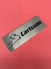Mercedes-benz Carlsson Emblem Sticker Silver Seal