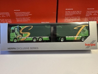 HERPA SCANIA CS20HD S580 V8 MÜLLER ERMENSEE (CH) SHANIA TWAIN HÄNGERZUG RAR