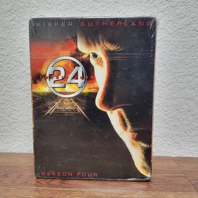 24 - Season 4 (DVD 2009 7-Disc Set) New Sealed Deleted Scenes FOX TV Drama