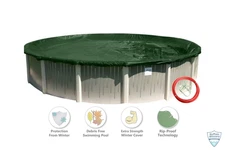 Buffalo Blizzard Split Blocker Round Swimming Pool Winter Cover - Choose Size