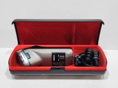Vtg Norelco Rotatract Tripleheader Razor HP1606 Shaver w/ Case Made in Holland 