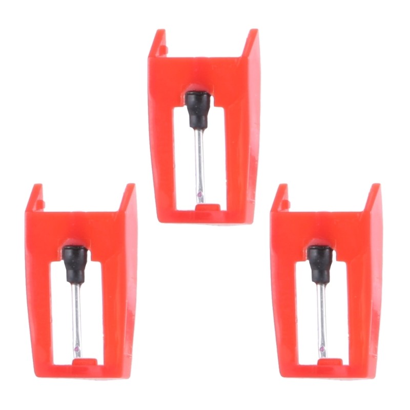 3PCS Diamond Stylus Replacement Needles for Record Player Cartridge-image