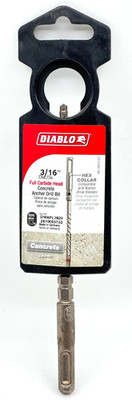 NEW Diablo DMAPL2920 3/16''x6'' SDS-Plus Concrete Anchor Drill Bit Germany ~Fr.Sh.