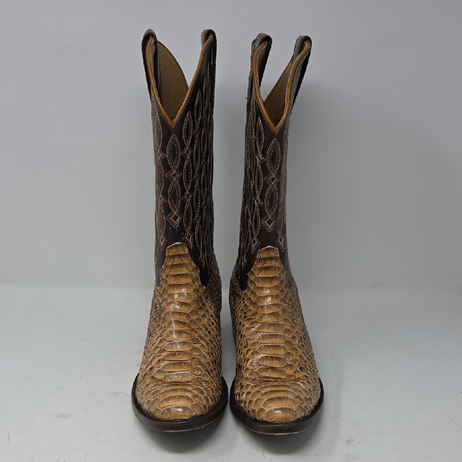 Cody James Exotic Genuine Python Leather Western … - image 2