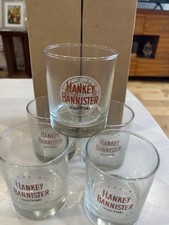 Hankey Bannister Limited Millennium 2000 Whisky Glasses Rare Collector Items