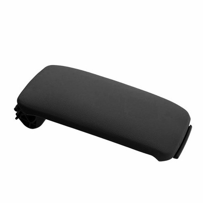 Black Leather Armrest Box Center Console Lid Cover Fit 2003-2012 Audi A3 8P