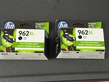 Lot/2 HP 962XL 3JA03AN High Yield Black Ink Cartridge New/ Sealed