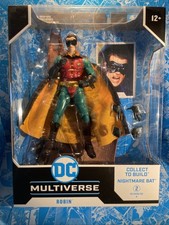 New HTF McFarlane DC Multiverse Robin Nightmare Bat BAF Edition 7 Figure NIB