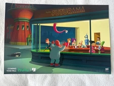FUTURAMA - 12"x18" Original Movie TV Poster SDCC 2025 MINT Hulu FX