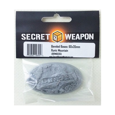 SWM Mountain Mini Base 60x35mm Beveled Base - Runic Mountain Pack New ...