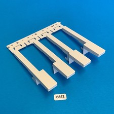 YAMAHA YPT-270 Music Keyboard Used OEM Part: White Keys C-E-G-B 4 Key Set