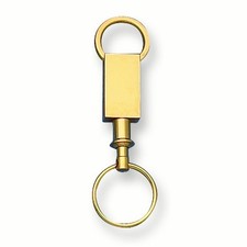 Gold-tone Valet Key Ring