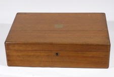 Pearce & Sons Huddersfield Eiche Besteckkasten mit Messinggriffen und Scharnieren