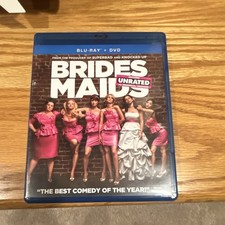 Bridesmaids (Blu-ray/DVD, 2011, 2-Disc Set, Unrated/Rated Includes Digital Copy)