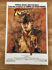 * HARRISON FORD * signed 12x18 poster * INDIANA JONES: RAIDERS OF THE LOST ARK *