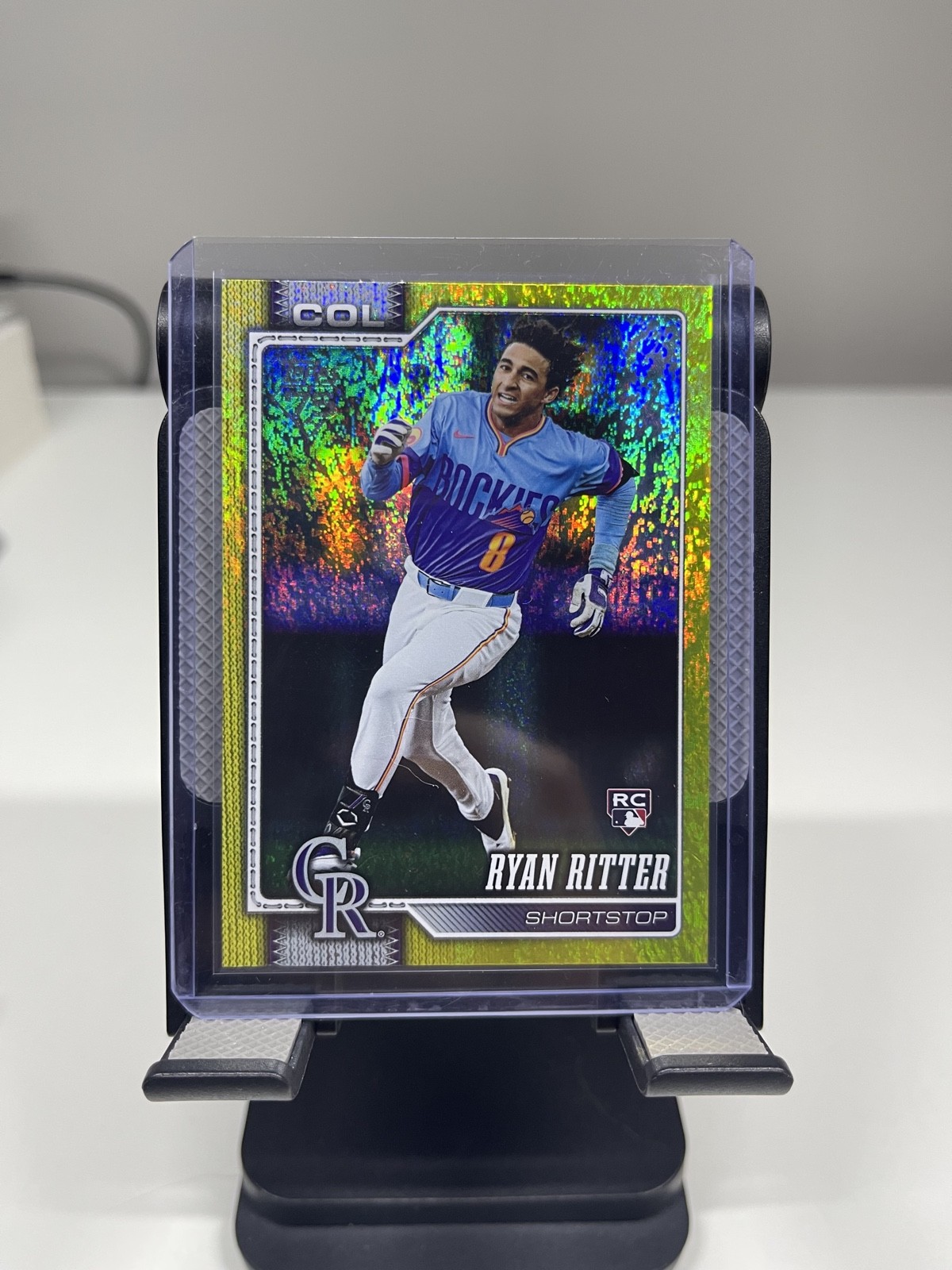 2026 Topps Series 1 - Ryan Ritter #18 Yellow Rainbow Foil /399 (RC)