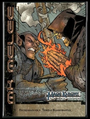 Mage Knight Revolution Rom Blade WizKids Necropolis Base Set Non-Sport Card 2001