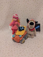 VTG Wacky Races Penelope Pitstop MuttleySpeed Buggy Hanna Barbera Plush Beanie