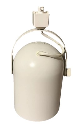 Track Lighting Track Head Matte White Round Back Cylinder 150 Watt/120volt