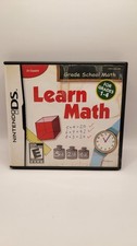 Learn Math: Grade School Math - Nintendo DS - Complete In Box CIB - See Desc