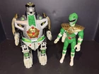 1994 Bandai Mighty Morphin Power Rangers Dragonzord & Green Ranger Vintage Set