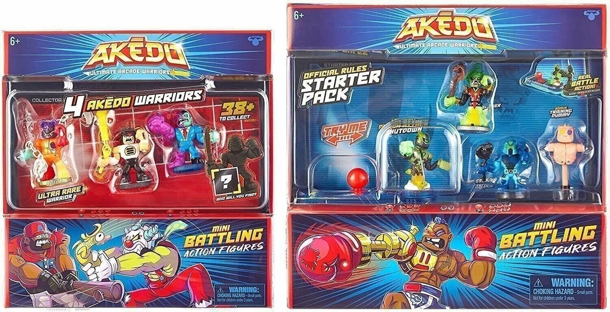 AKEDO アケド　まとめ売り　ステージ付き Amazon.com: Akedo Ultimate Arcade Warriors Bundle - Mini