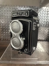 Vintage Walzflex Rollei TLR Film Camera Copal-X Kominar 7.5cm f/3.5