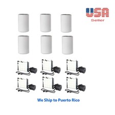 6 Set of 2 Fuel Filtrer & Oil Filter Fit Ford  Powerstroke Diesel 6.7L 2017-2022