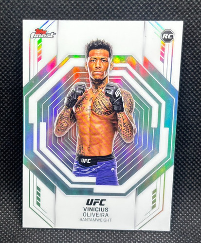 Vinicius Oliveira #FW-8 2025 Topps Finest UFC Framed in White card