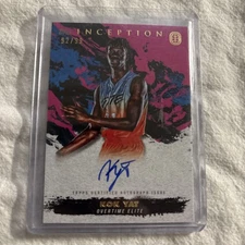 2021-22 Topps Inception OTE Overtime Elite Magenta /99 Kok Yat #IA-KY2 Auto