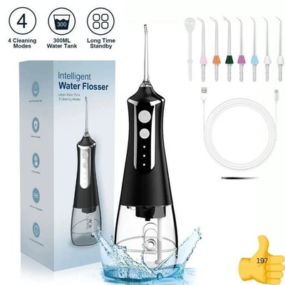 Luxecare Luxe Zahnseide, IPX7 wasserdichte Doppelseide für Zuhause Reisen UK